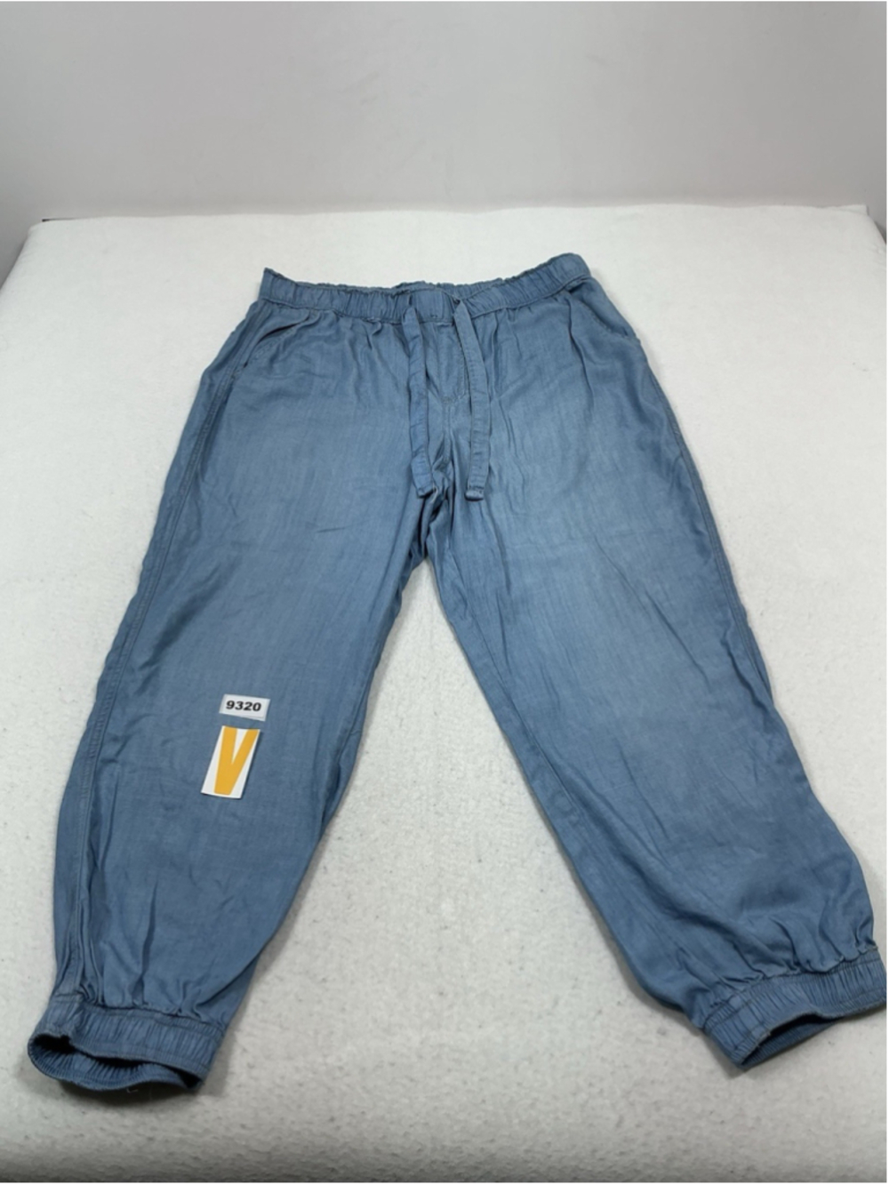 Womans Excellent Knox Rose Pullon Jogging Style Pants XL Blue